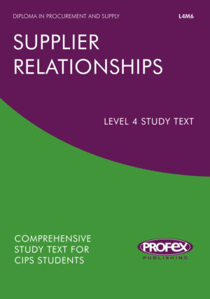 Supplier Relationships Study Pack (L4M6)