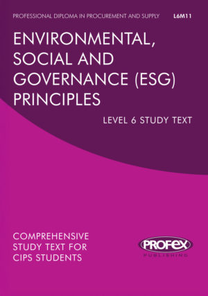 Environmental, Social and Governance Principles (L6M11)